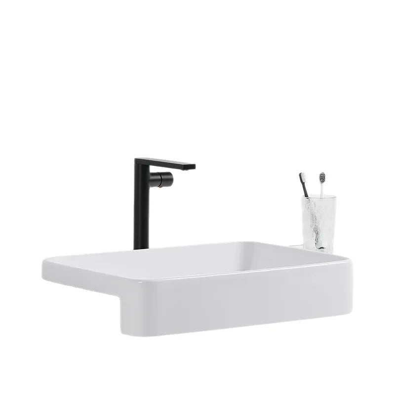 Bathroom Wash Basin Ceramic European Golden Finish for — main product photo