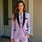 Women’s 3-Piece Suit Women Tuxedo Suit Blazer Dress — product photo 3 of 6