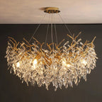 Luxury crystal chandelier K9 hallway staircase glass large — product photo 6 of 6