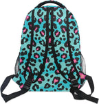 School Start! Blue Leopard Print Backpack — product photo 5 of 6
