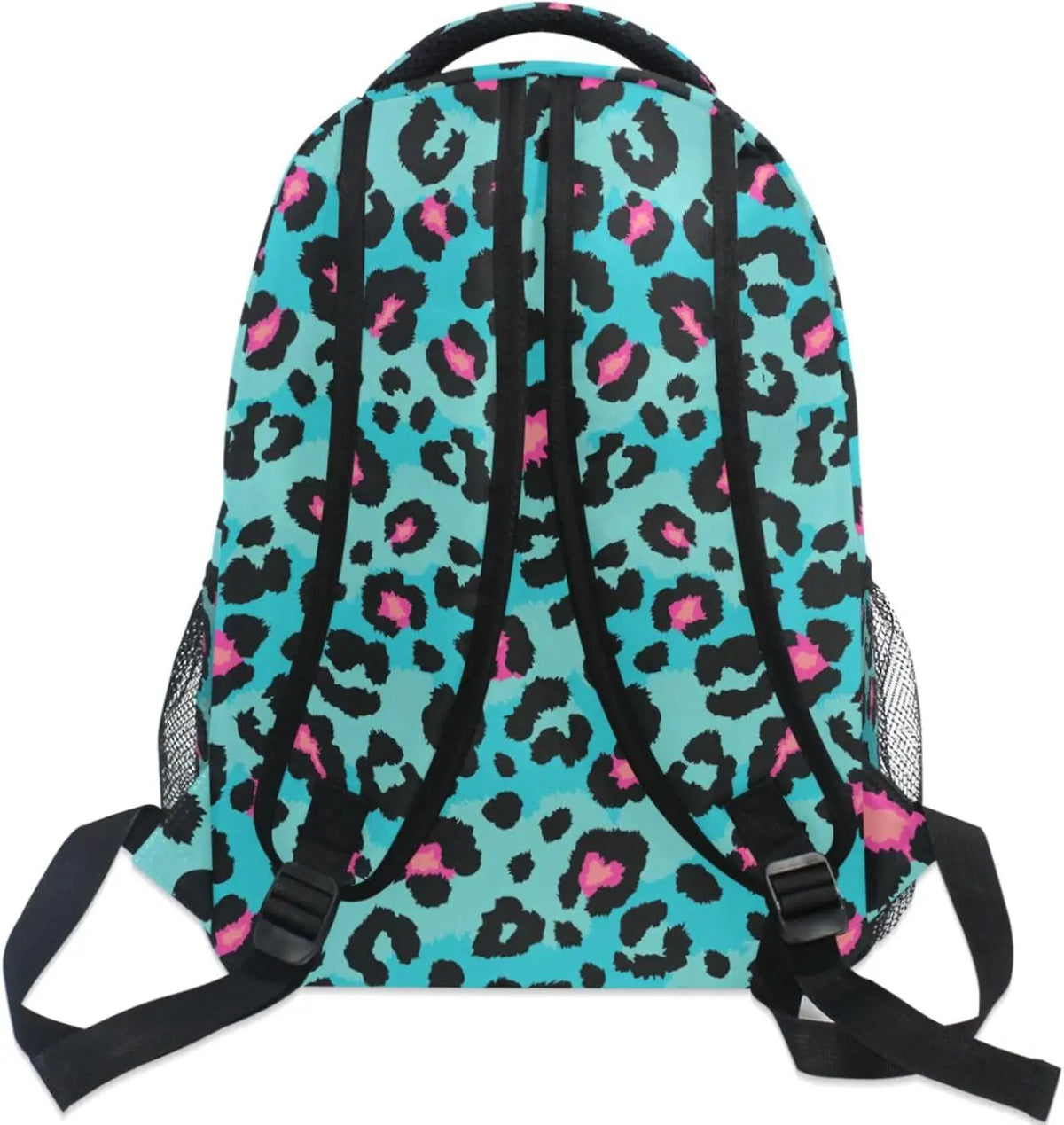 School Start! Blue Leopard Print Backpack — product photo 5 of 6