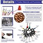 AASS-Terminal Pin Connectors Kit Auto Car Electrical Connector — product photo 3 of 5
