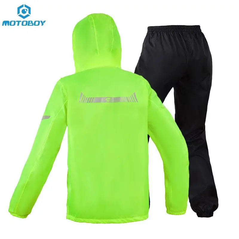 Men's Ultrathin Waterproof Motorcycle Riding Raincoat MOTOBOY Motorbike — product photo 6 of 6