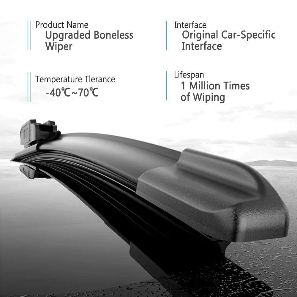 2Pcs Car Front Wiper Blades For Ferrari 458 — product photo 3 of 6