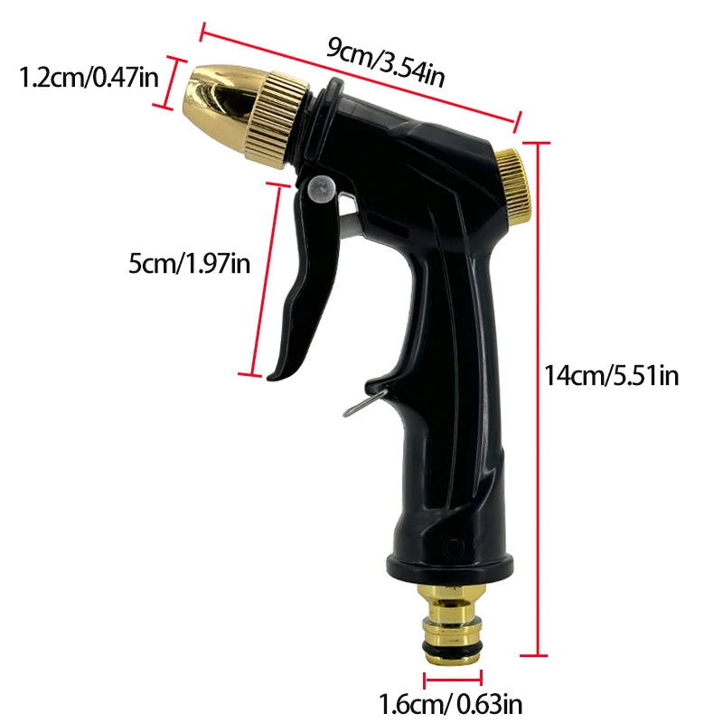 High-Pressure Car Washing Gun Garden Sprinkler Hose Nozzle — product photo 2 of 6