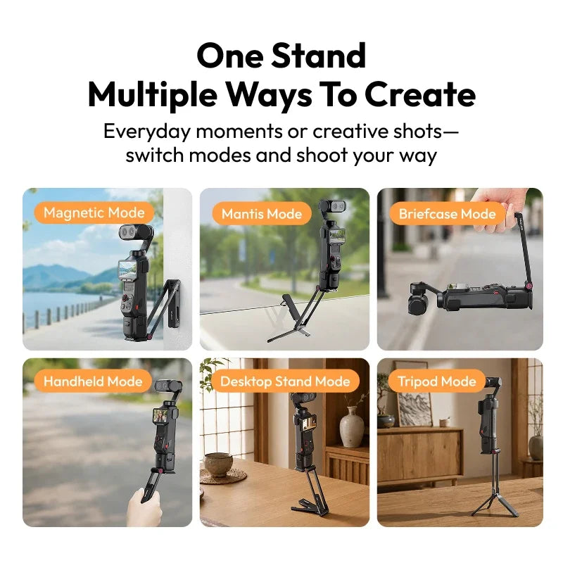 Original Ulanzi MA66L Magnetic Tripod Stand Multi Shooting — product photo 2 of 6