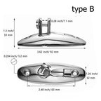Quick Release Boat Top Deck Hinge Boat Canopy — product photo 3 of 6