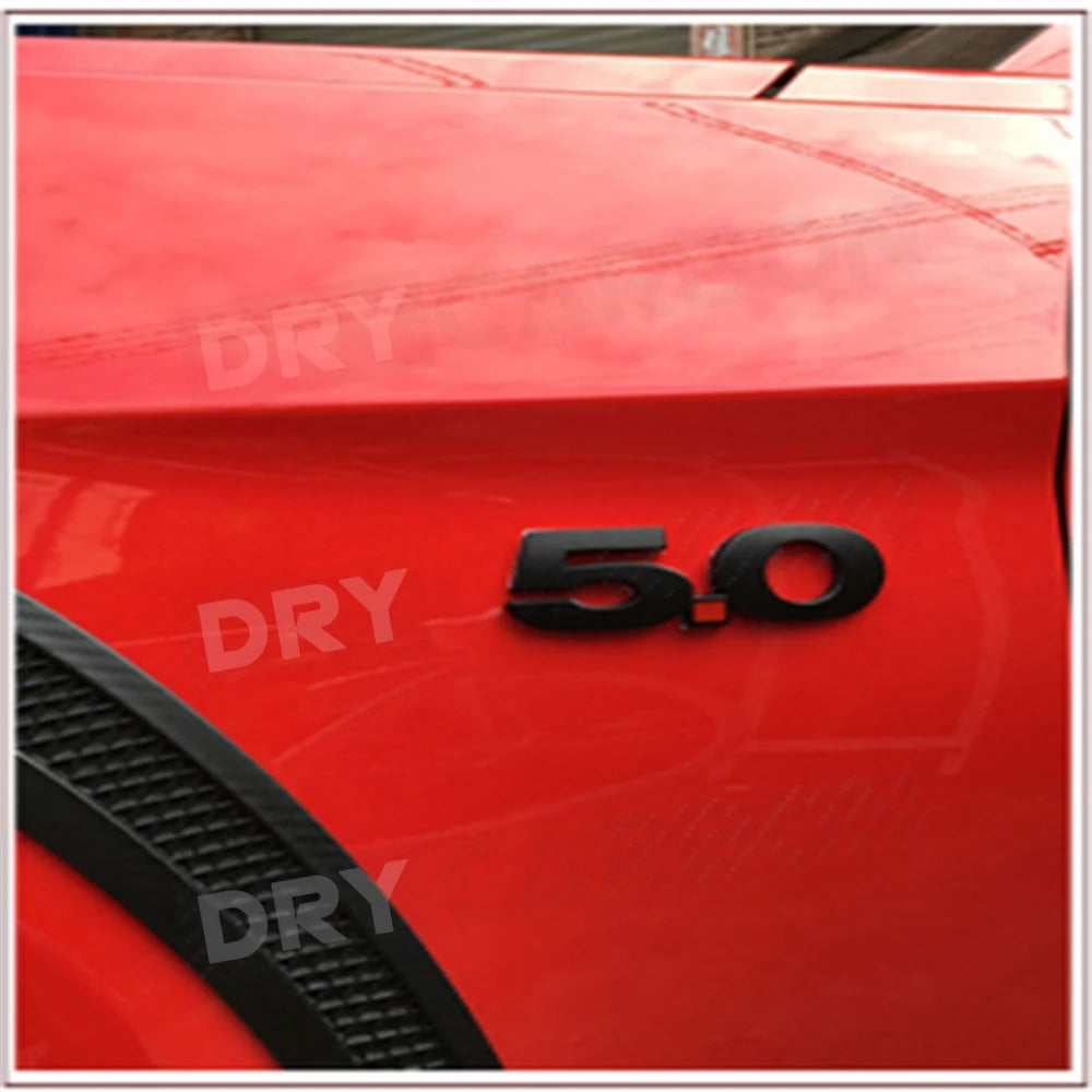1Pc 3 D 5.0 Emblem Discharge Label Sided — product photo 6 of 6