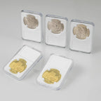 1pcs Plastic Storage Accessory Coin Plate Collectible Coin — main product photo