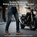 Moto Riding Jeans Protective Gear Anti-Fall Racing Pants — main product photo