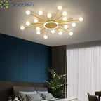 Modern Simplicity Sputtering Luminescent Ring LED Home Ceiling — product photo 4 of 6