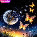 Momoart Diamond Painting Dandelion Flower Picture of Rhinestones — main product photo