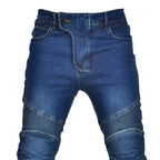 Motorcycle Blue Pants Black Men Jeans Motocross Road — product photo 4 of 6