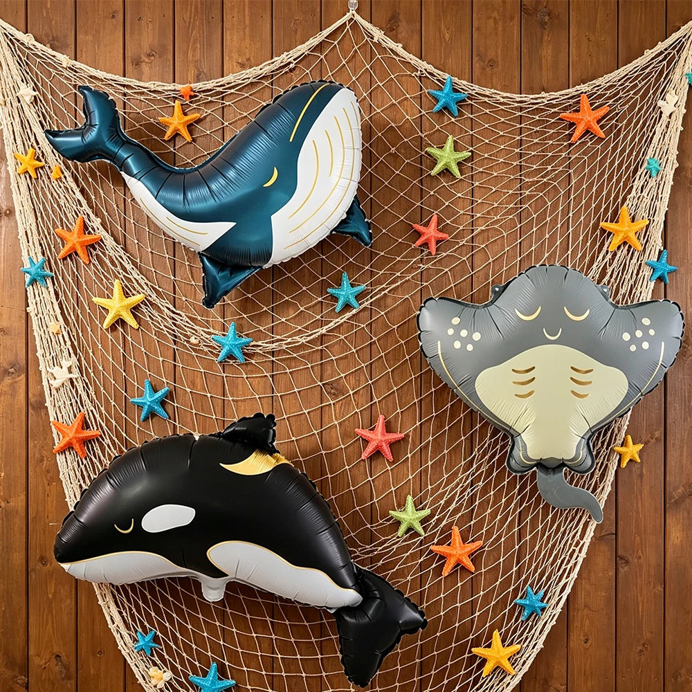 3pcs Ocean Theme Balloons — product photo 6 of 6