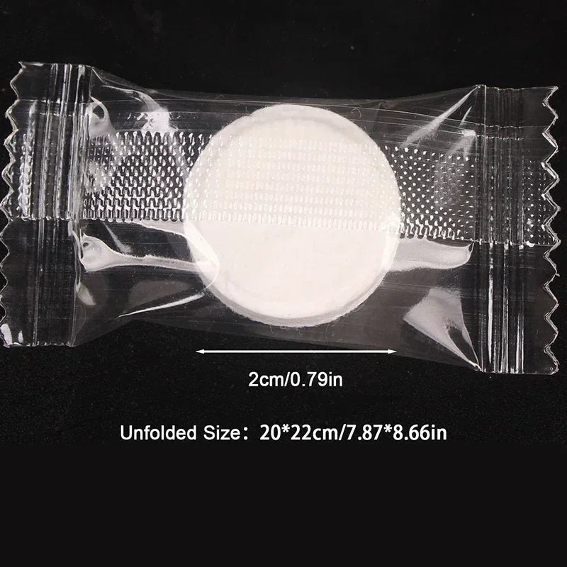 10-100pcs Portable Compressed Towel Disposable Face Cleaning Soft — product photo 6 of 6