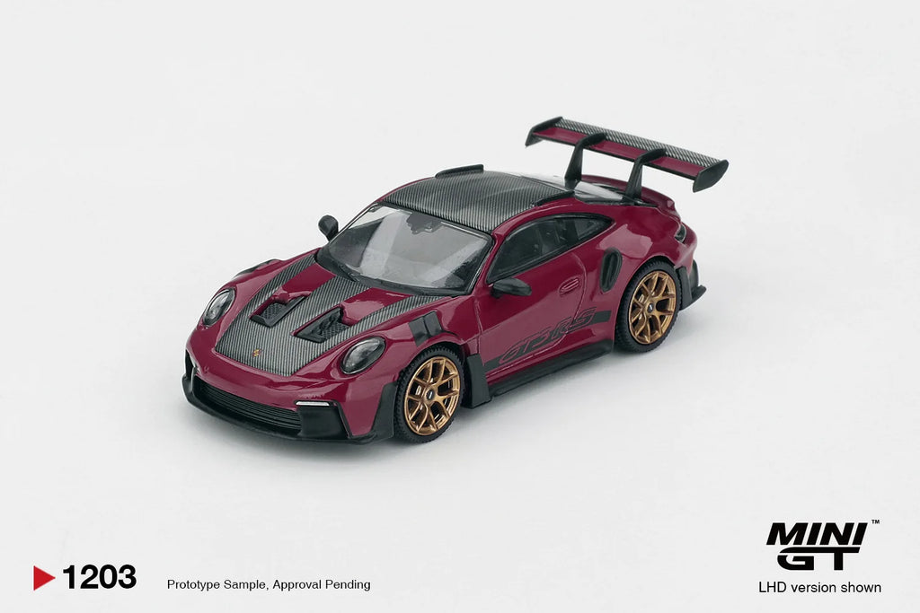 MINIGT 1/64 Porsche 911 (992.1) Rubystone Red Set — product photo 2 of 6