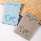 Airplane Passport Cover Case for Women Men Travel — product photo 4 of 6