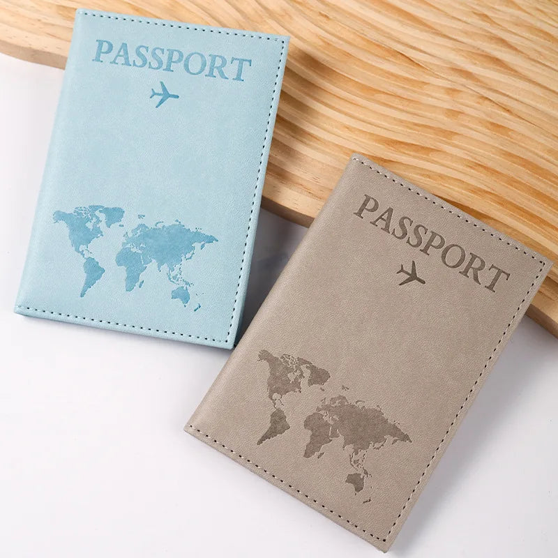 Airplane Passport Cover Case for Women Men Travel — product photo 4 of 6