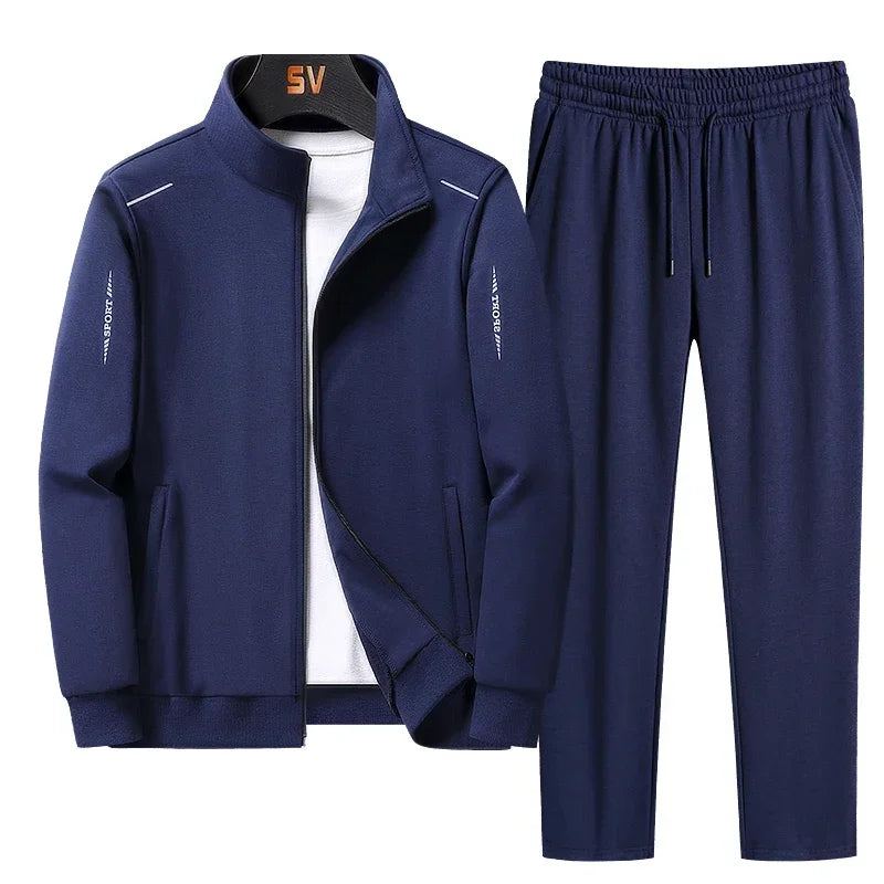 Male Tracksuit Jacket Men Set Large Size 6XL — product photo 2 of 6