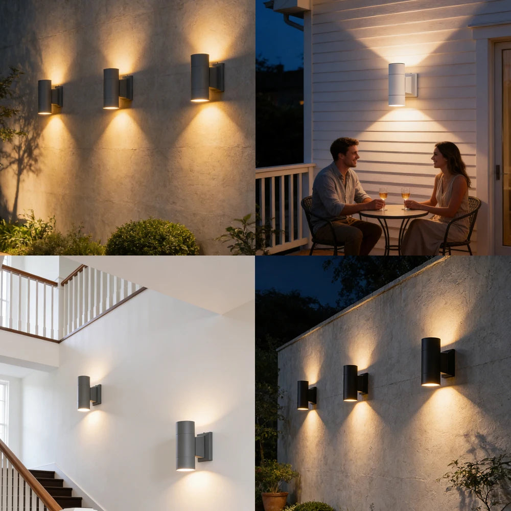 Waterproof Wall Lamp Outdoor GU10 Replaceable Bulb Wall — product photo 6 of 6
