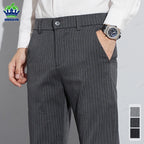 High Quality Brand Clothing Autumn Stripe Suit Pants — main product photo