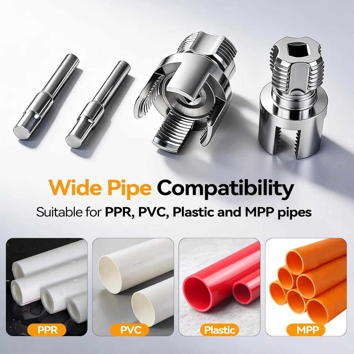 2PCS Integrated Internal & External Pipe Threading Tool — product photo 3 of 6
