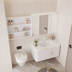 Rock Slab Seamless Wash Basin Corian Integrated Sink — product photo 2 of 6