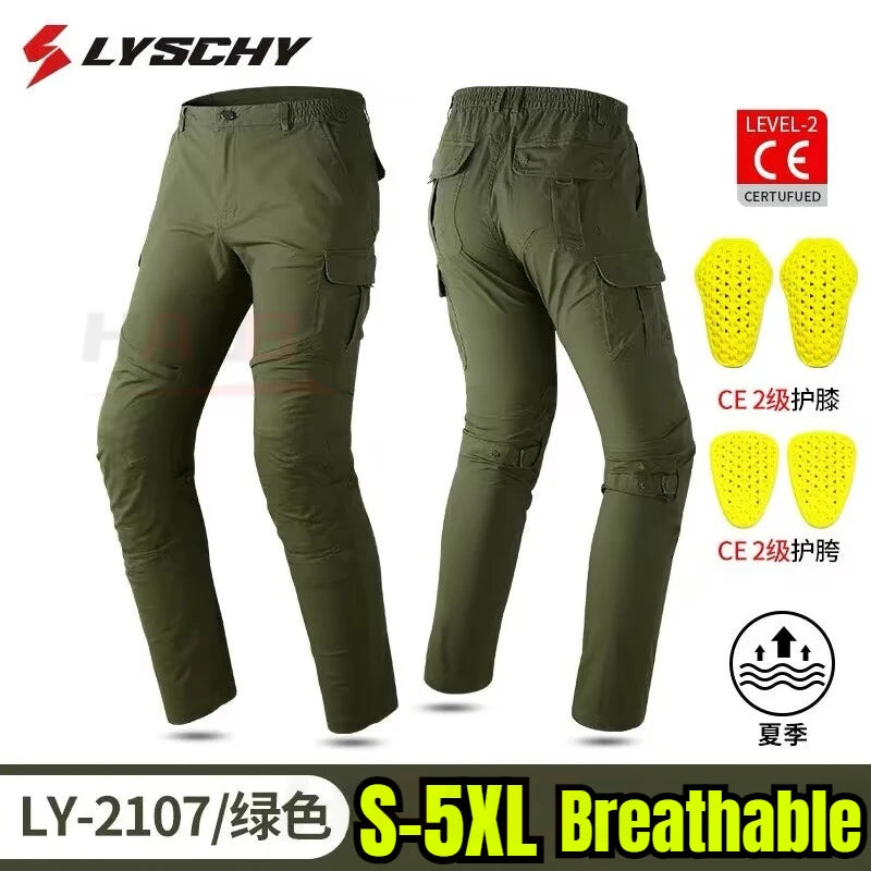 LYSCHY Motorcycle Pants Winter Warm Motorbike Rider Trousers — main product photo