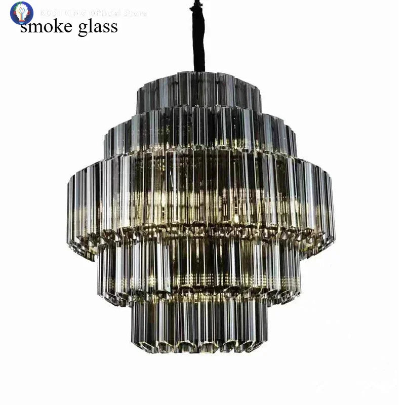 Nordic Modern Luxury Glass Pendant Lights Living Dining — product photo 2 of 6