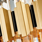 Modern Home Luxury Stainless Steel Crystal Chandelier Hotel — product photo 4 of 5