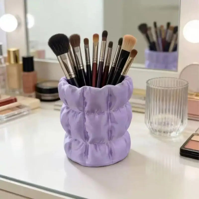 Makeup Brush Storage Holder Premium Elegant Large Capacity — product photo 2 of 6