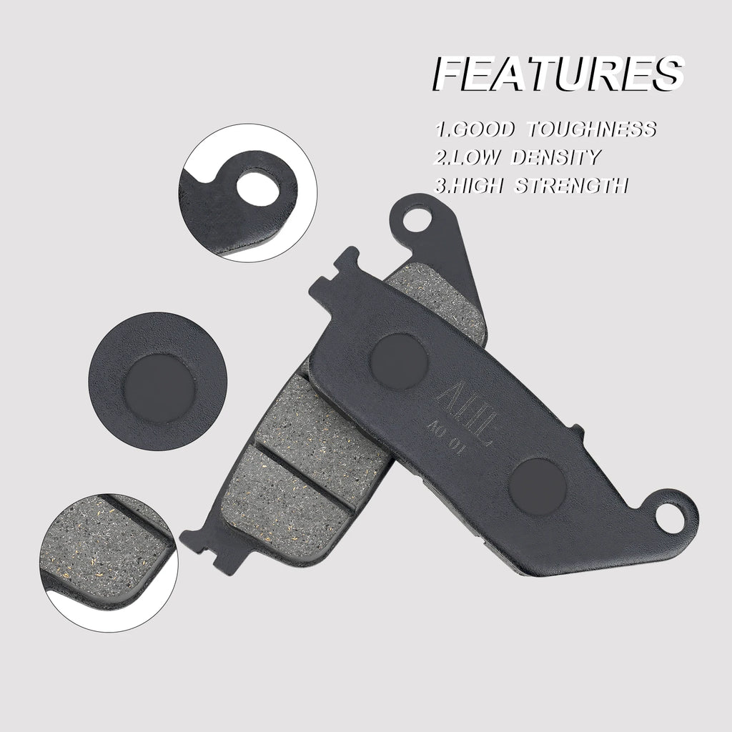 Motorcycle Front and Rear Brake Pads For HONDA — product photo 6 of 6