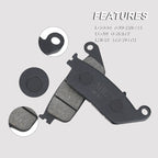 Motorcycle Front and Rear Brake Pads For HONDA — product photo 6 of 6