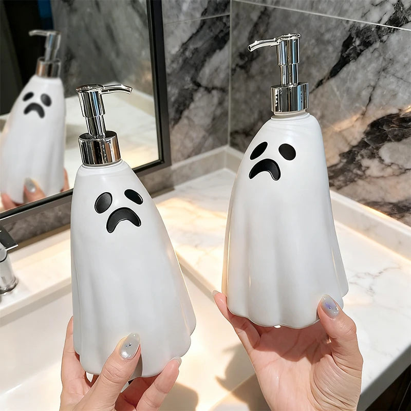 Creative Ghost Soap Bottle Press Ghost Model Hand — product photo 2 of 6