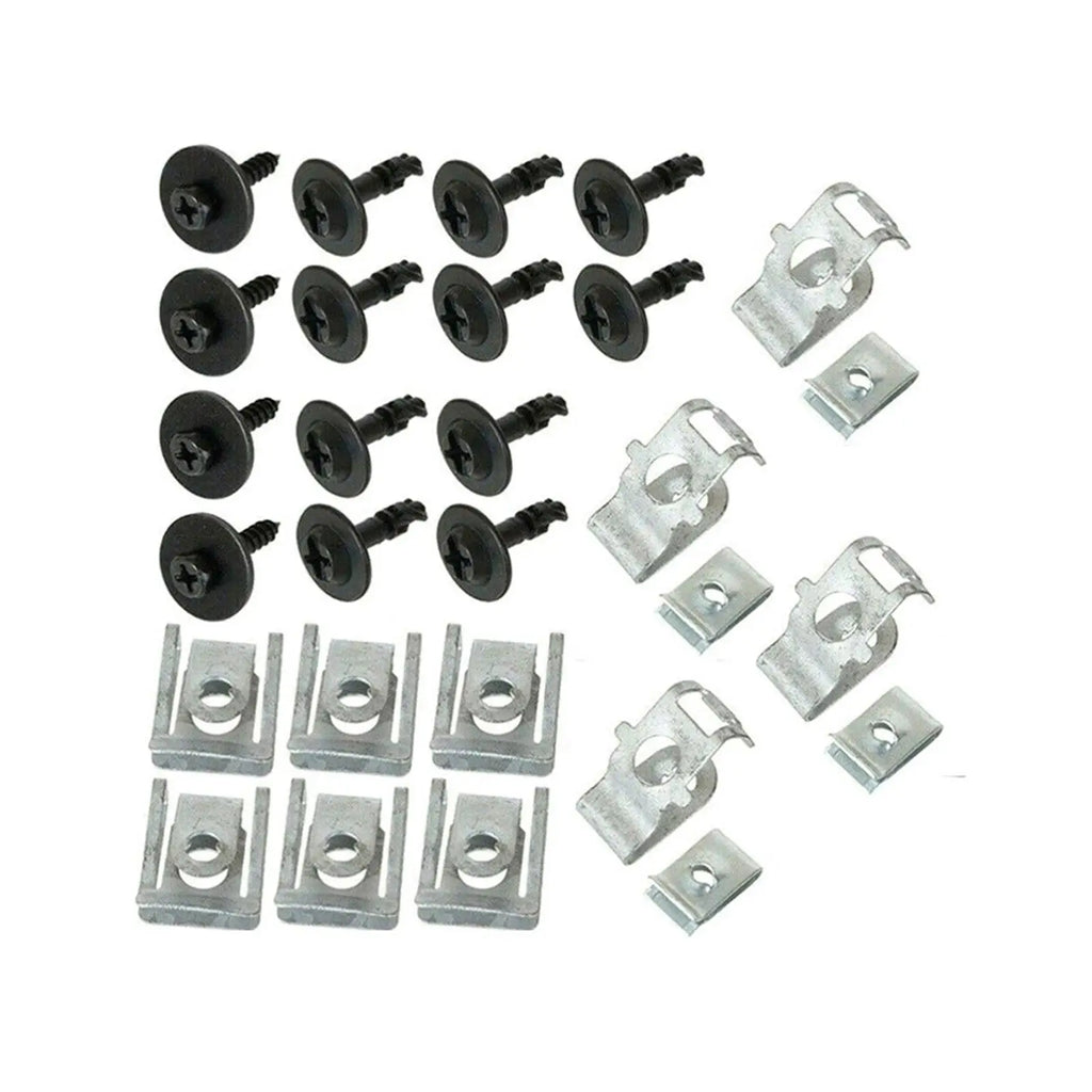 28x Engine Undertray Fixing Clips Screw Kit Professional — product photo 2 of 6