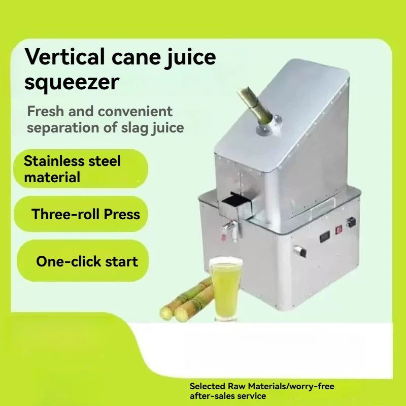 Portable Small Vertical Type Sugarcane Juice Extractor Machine — product photo 2 of 6