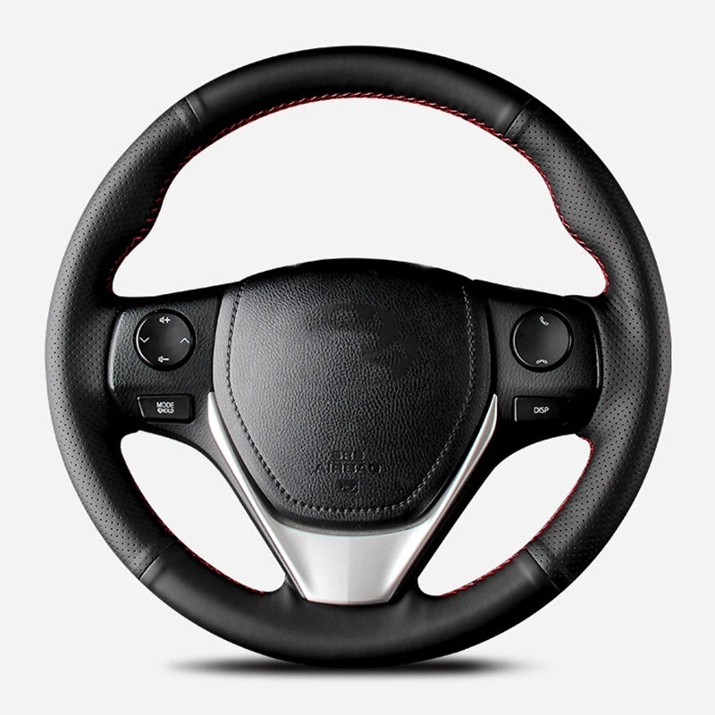 Artificial Leather Braid Car Steering Wheel Cover For — main product photo