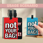 1/7PC Portable Travel Accessories Luggage Travel Tag Silica — product photo 3 of 6