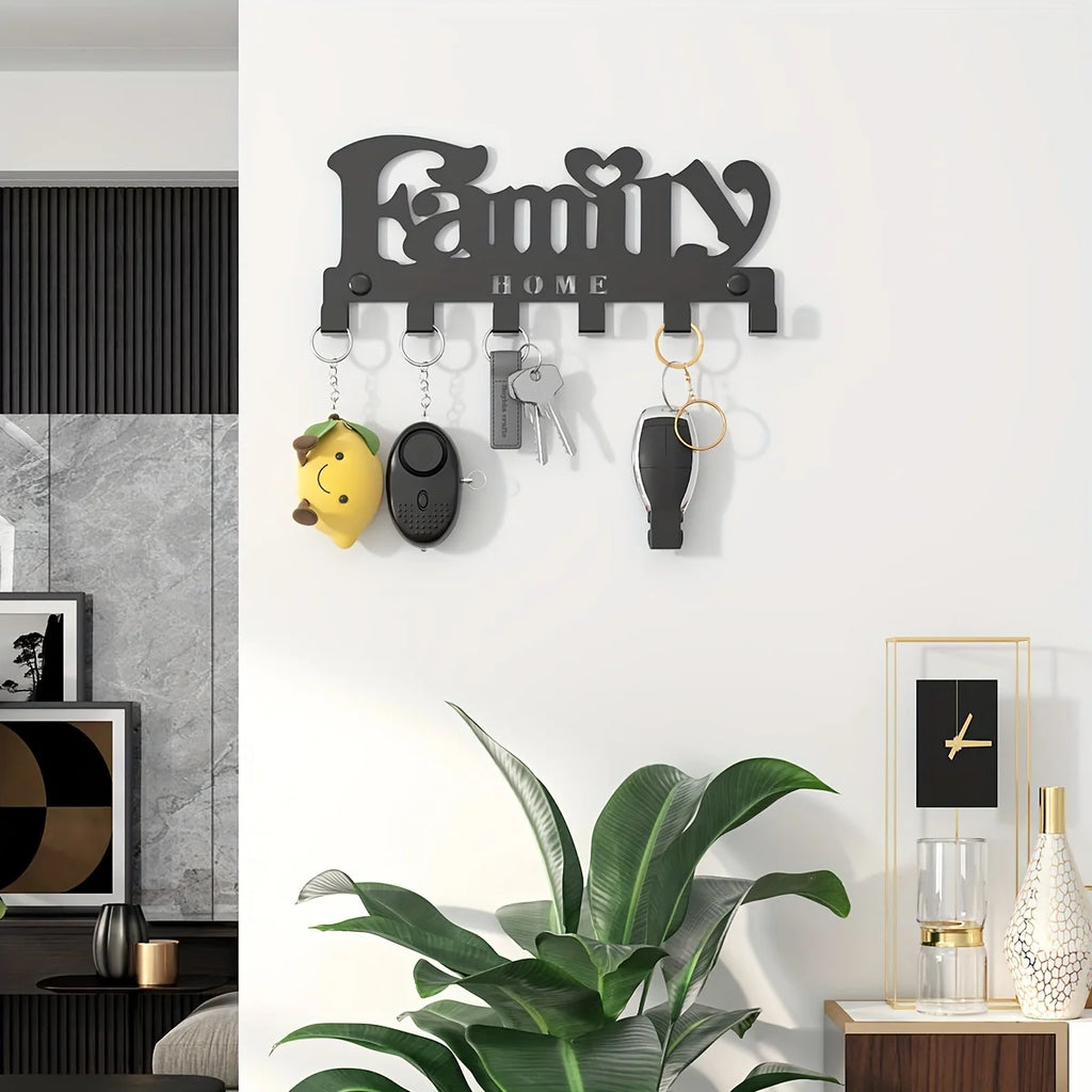 1PC Modern Metal Wall Mounted Coat Rack Hooks — product photo 5 of 6