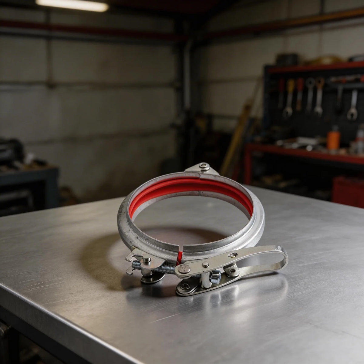1PC Quick Tightening Hose Clamps Heavy Duty Galvanized — product photo 2 of 6