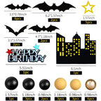 37 PCS Bat Cake Topper Happy Birthday Cake — product photo 2 of 6