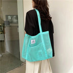 Women's Transparent Mesh Shoulder Bag — product photo 3 of 6