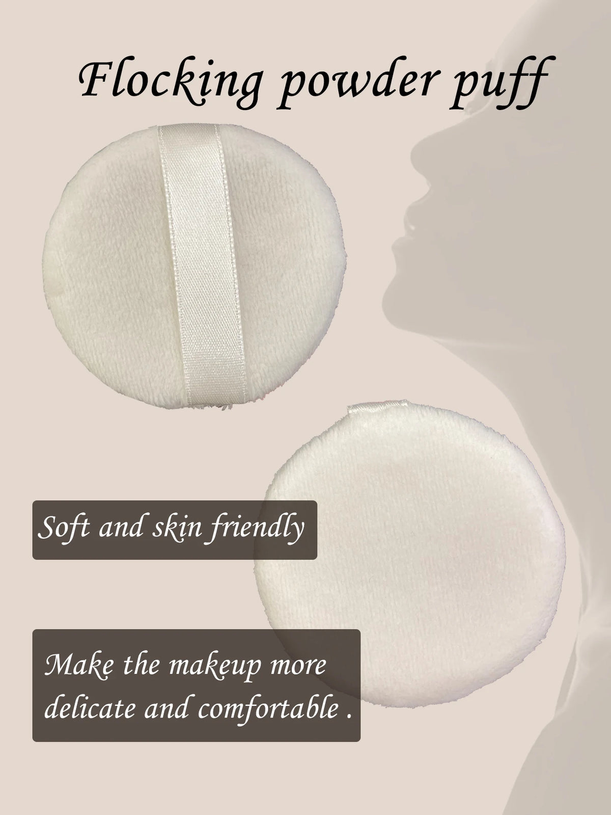 7PCS Portable and Practical High-grade White round Powder — product photo 4 of 6