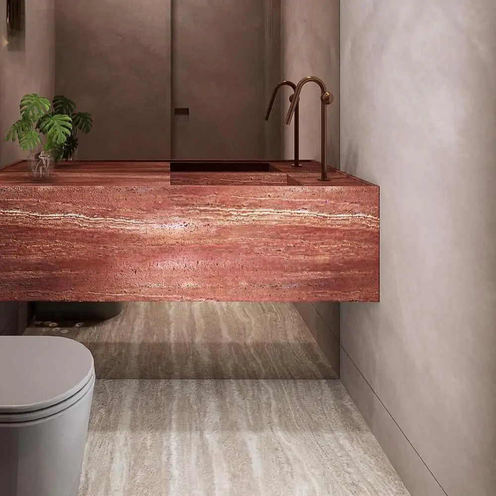 #Luxury Marble Sink: Deep Integrated Undermount Basin — product photo 5 of 5
