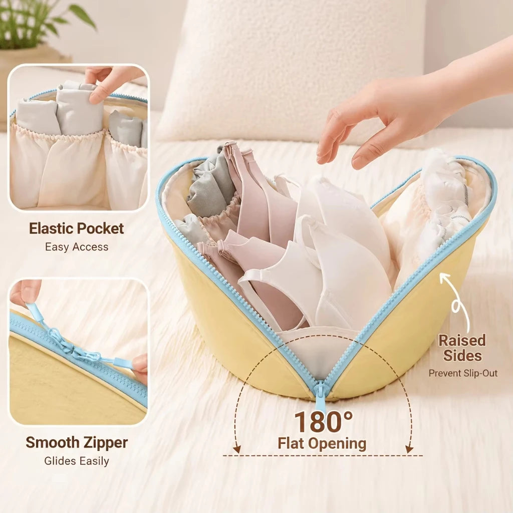 Travel Organizer Bag Large Capacity Underwear Storage Pouch — product photo 2 of 6