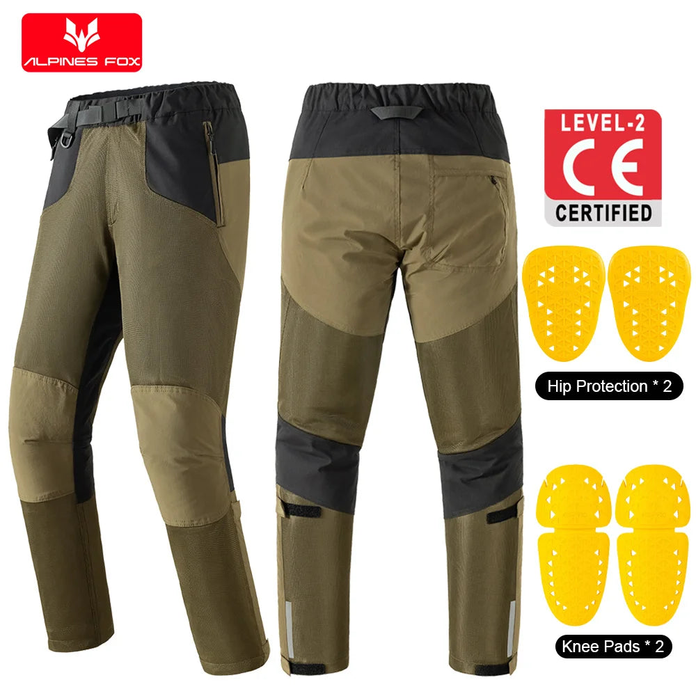 Summer Breathable Motorcycle Pants CE Protection Men Motorbike — main product photo