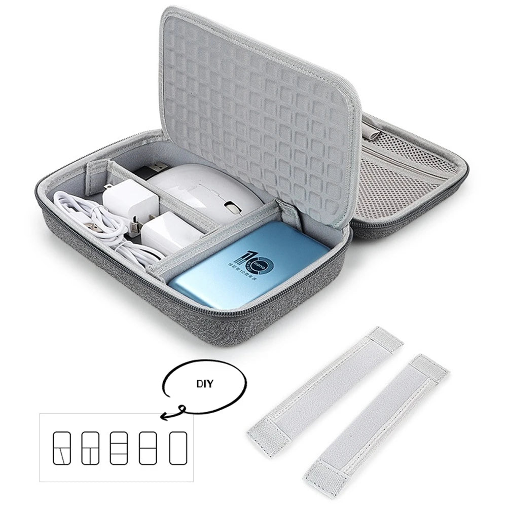 Large Capacity Travel Electronics Accessories Organizer Tablet Hard — product photo 3 of 6