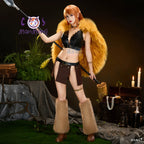 Anime OP Nami Elbaf Arc Cosplay Costume New — main product photo