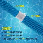 Durable 38mm Pool Hose Connector White ABS Threaded — product photo 6 of 6