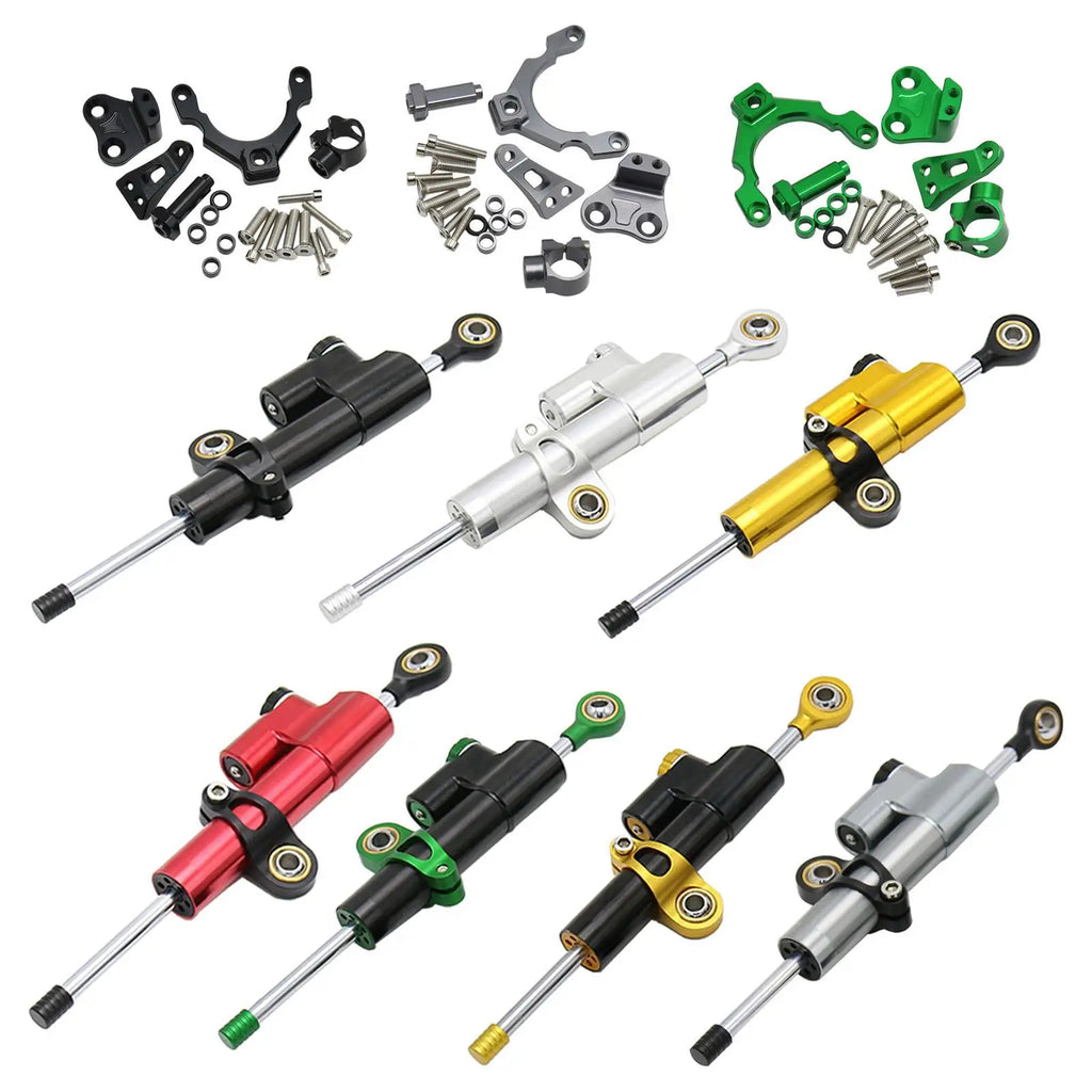 Damper Stabilizer Holder Adjustable Alloy Bracket Motorcycle Control — product photo 5 of 6